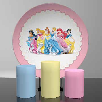 013 Disney Princess Portable Easy Install Round Cover